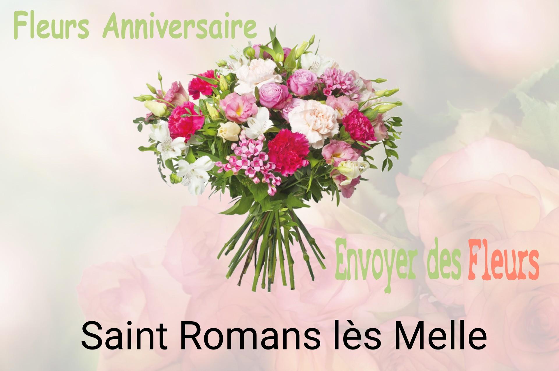 Bouquet de fleurs d’anniversaire livré à Saint-Romans-lès-Melle