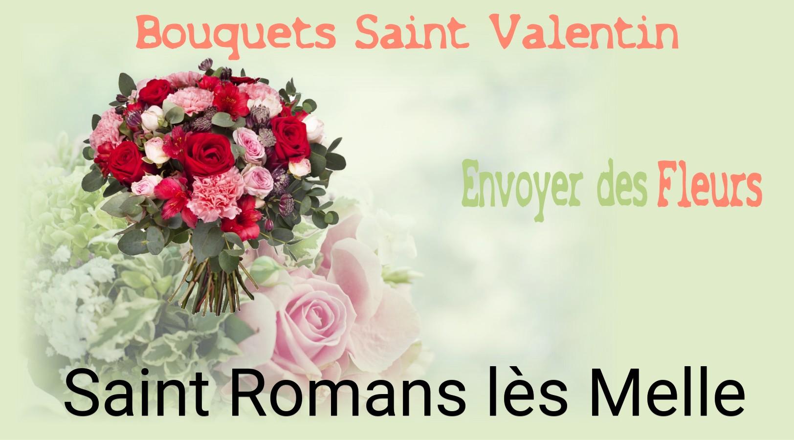 Roses de Saint-Valentin livrées à Saint-Romans-lès-Melle